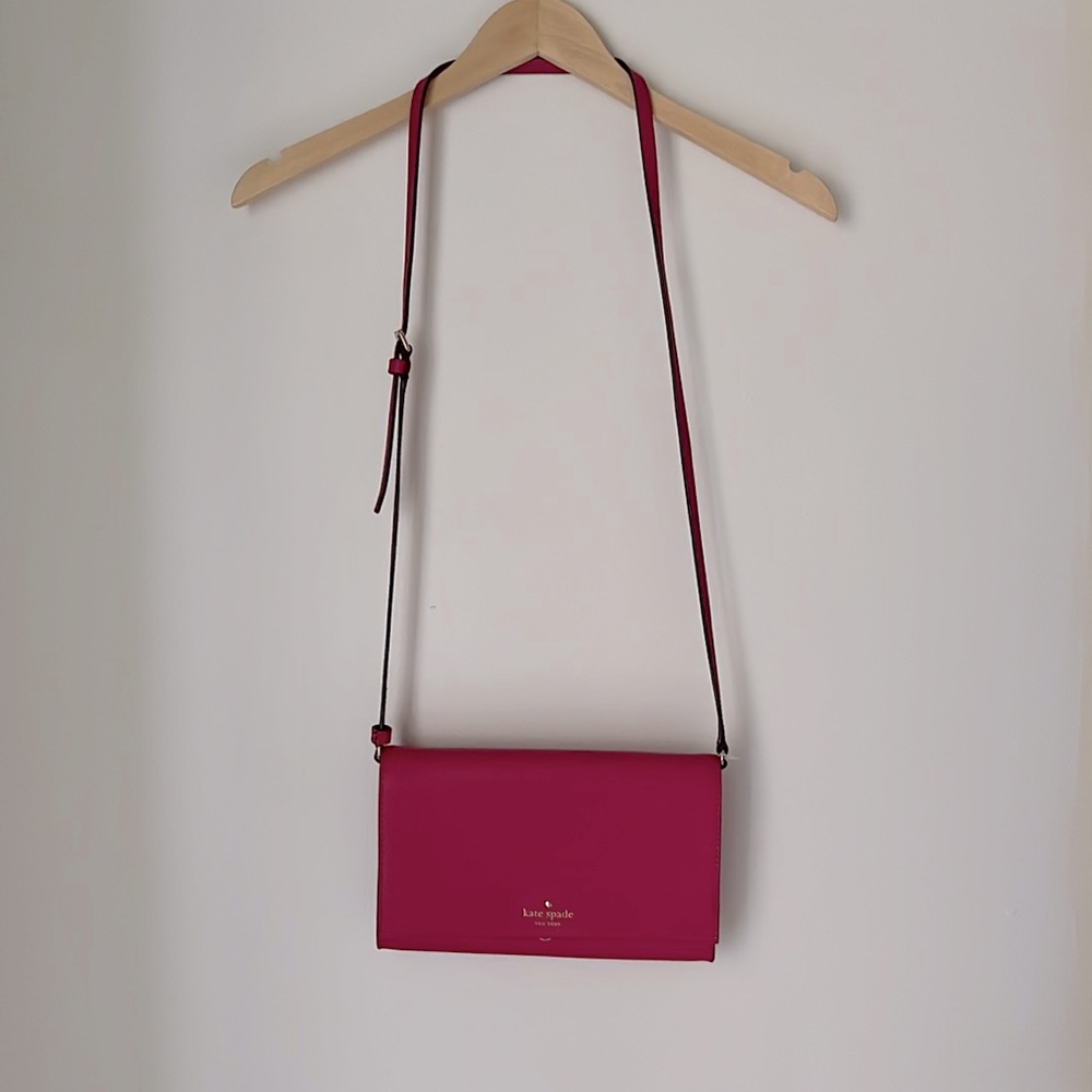 Kate Spade Magenta Crossbody Bag